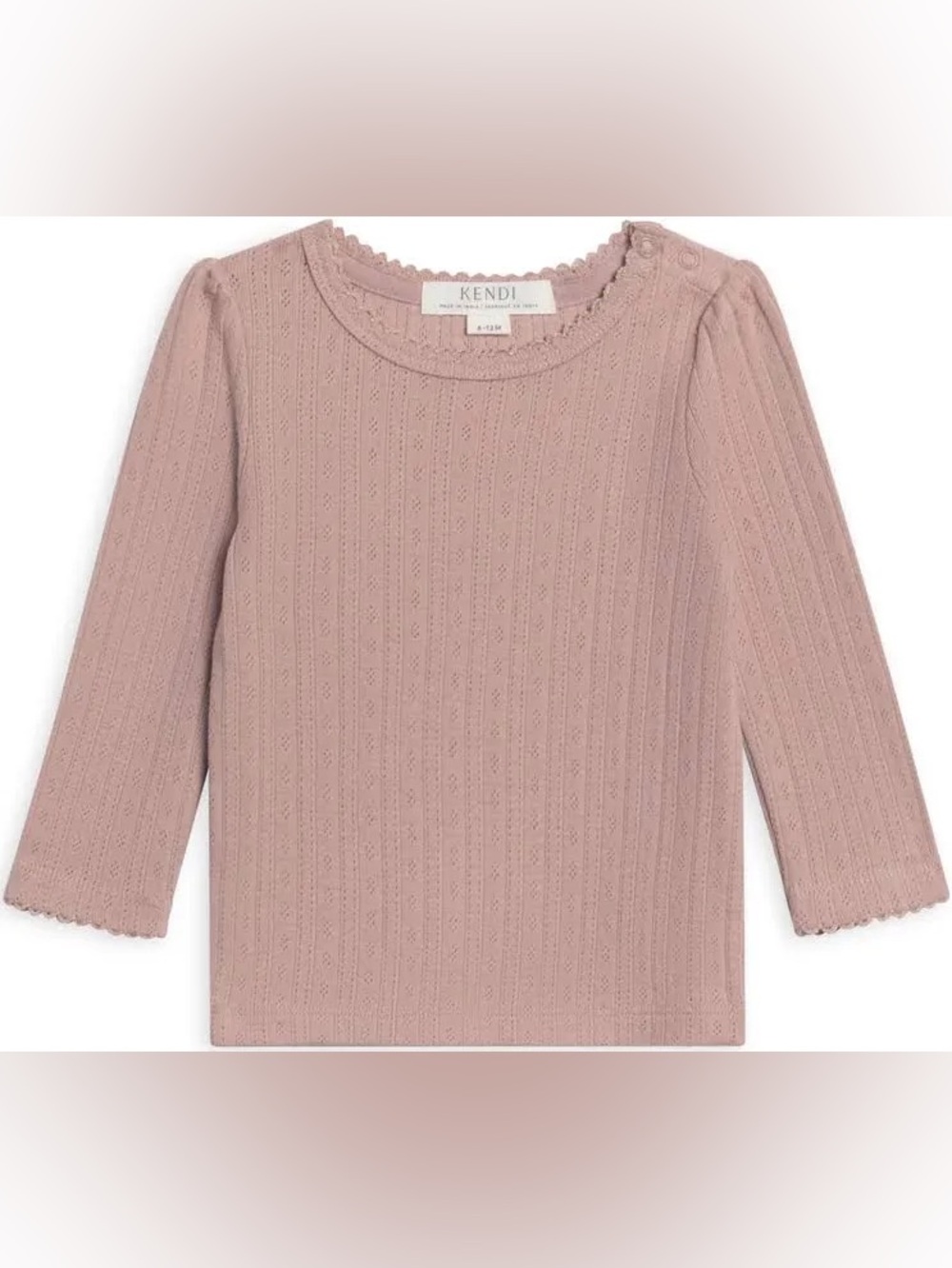 Colored Organics Kate Pointelle top